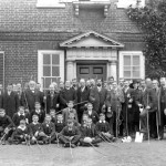 Outside Mrs Byless House, Hill house