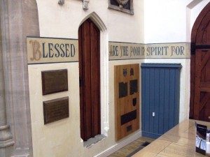 The Beatitudes and the brasses