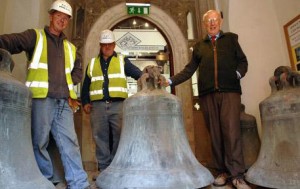 The Five bells of St Lawrence Church